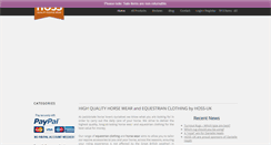 Desktop Screenshot of hossuk.com